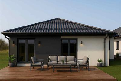 Casă individuală cu 4 camere în Sânpetru