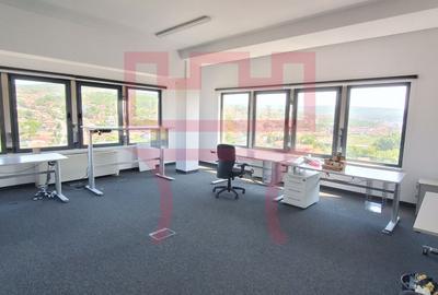 Spatiu birouri amenajat + mobilier zona Garii 200 - 850mp cu panorama - 1