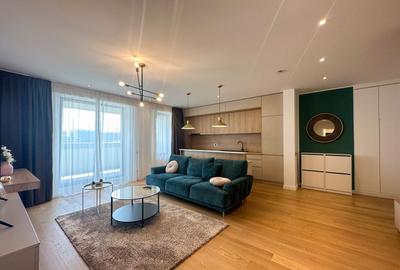 Apartament cu 2 camere semidecomandat, mobilat în Floreasca