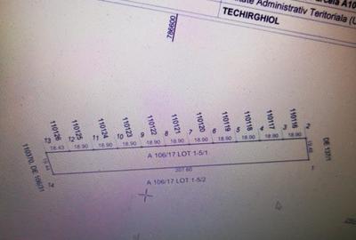 Teren Construcții intravilan de 2600 mp, în Techirghiol