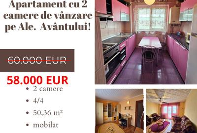 Apartament cu 2 camere semidecomandat în Gării