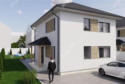 Casa individuala cu 4 camere si teren de 380 mp in Sura Mica - 1