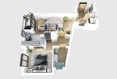 Apartament 2 camere 2 bai complex nou lux Mosilor - Obor / Comision 0 - 11