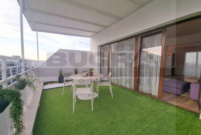 Penthouse superb pe 2 nivele, orientat E-V, cartier Buna ziua - 9