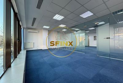 Barbu Vacarescu-Spatiu birouri luminos, frumos amenajat, accesibilitate stradala - 1