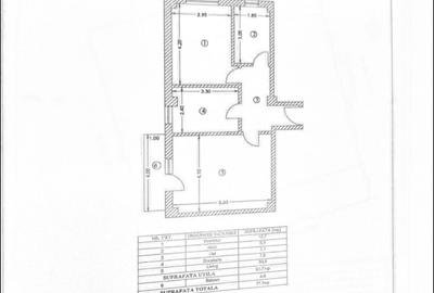 Apartament cu 2 camere, 57.70 mp, loc de parcare, Galata - 10