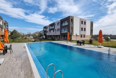 APARTAMENTE 2 camere in Complex cu Piscina zona Otopeni bloc NOU-COMISION 0% - 23