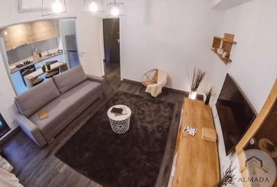 Garsonieră decomandată, mobilată în Lujerului