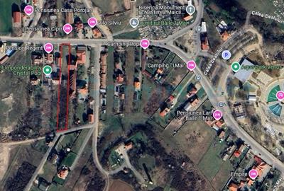 Teren Construcții intravilan de 2898 mp, în Băile 1 Mai