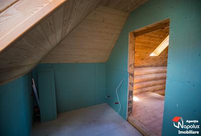 Exclusivitate! Casa din busteni intregi in Chinteni - 4