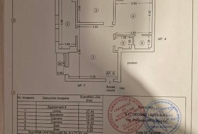 Direct proprietar. Apartament 3 camere, mobilat, utilat, loc de parcare. - 10