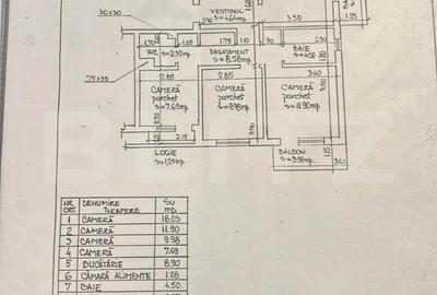 Apartament 4 camere, 77 mp, etaj intermediar, Titulescu-Cipariu - 7