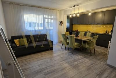 Apartament cu 2 camere semidecomandat, mobilat în Florești