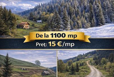 Teren intravilan Muntele Bocului | Panorama superbă | 15€/mp - 5