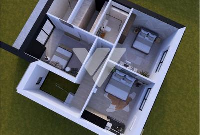 Casa duplex premium 4 camere cu terasă și teren 356mp Șura Mică Sibiu - 4