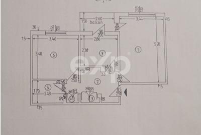 Apartament 2 camere decomandat, etaj 3, zonă Exercițiu – lângă JAM, Pitești - 5