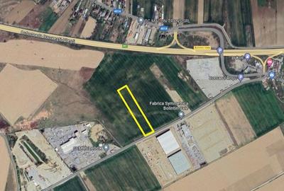 Vanzare teren Bolintin Vale/Str. Palanca, 9.875 mp, langa Semmelrock, comision 0 - 1