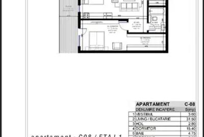 Apartament 2 camere terasă generoasă – Pipera, Erou Iancu Nicolae - 7