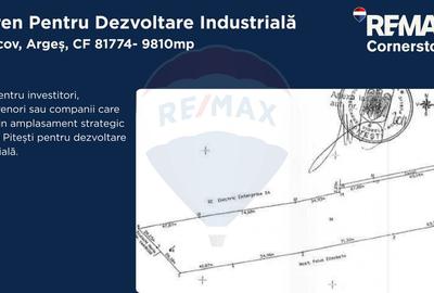 Teren industrial intravilan 9.810 mp – Bascov, acces A1, E81 - 4