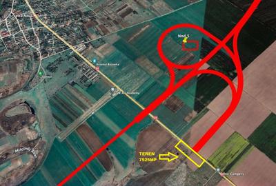 Proprietar teren Intravilan Letca Noua DN61 deschidere 235m - 2