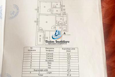Apartament 3 camere, luminos, Maratei 2 Piatra Neamt - 3
