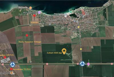 Avans 500 euro - Teren de investitie la Mare! Statiunea Costinesti 444 mp - 11