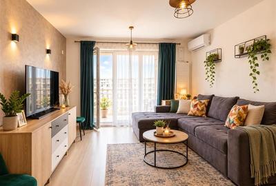 Apartament cu 3 camere decomandat în Tractorul
