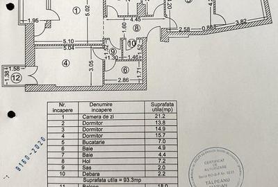Apartament 4 camere de inchiriat Unirii Union Plaza, 113 mp, bloc 2020, parcare - 20