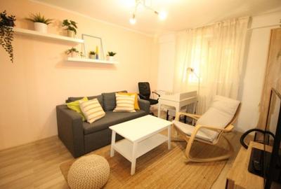 Apartament cu 2 camere decomandat, mobilat în Dorobanți