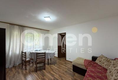 Apartament cu 2 camere semidecomandat, mobilat în Central