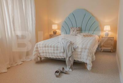 Apartament cu 3 camere semidecomandat, mobilat în Borhanci
