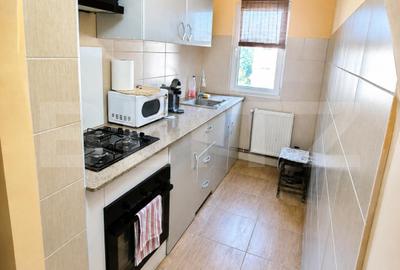 Apartament cu 2 camere semidecomandat, mobilat în Sud