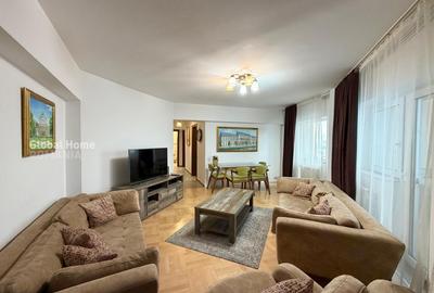 Apartament cu 3 camere decomandat, mobilat în P-ța Romană