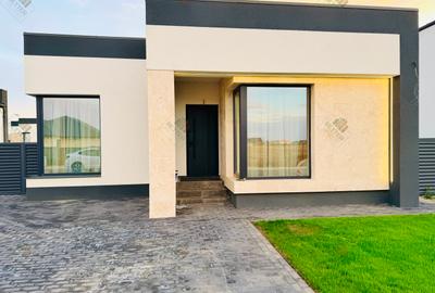 Casa individuala parter - 3 Camere | Teren 354 mp | Asfalt - Ansamblu - 1