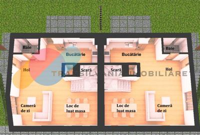Unitate Duplex, 120 Mp Utili, Cu 2 Garaje, Pompa de caldura si panouri solare - 2