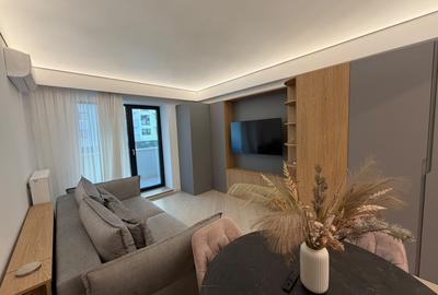 Apartament cu 2 camere semidecomandat, mobilat în Voluntari