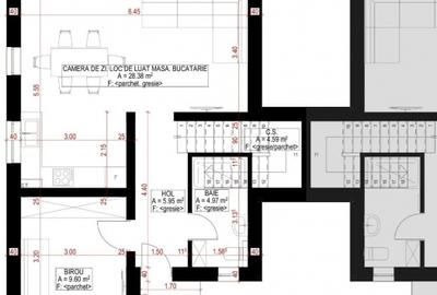 Duplex 4 camere - despartit prin casa scarii - 102 mp - Mosnita - 3