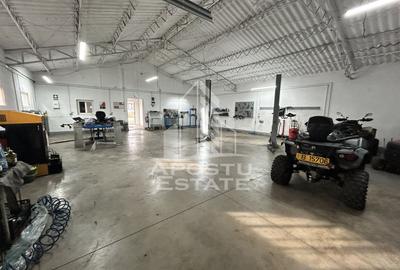 Service auto, de inchiriat, Cheveresul Mare, 20 km de Timisoara. - 1