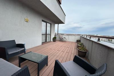 Apartament penthouse, terasa 40 mp, parcare subteran, Scandinavia - 1