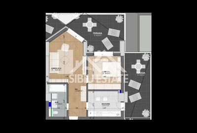 Apartament cu 2  camere-Design avangardist și confort contemporan - 9
