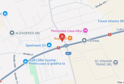 Teren cu constructii giratoriu Oradea(Osorhei)-Cluj, 7010 mp, 141 € /mp - 1