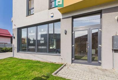 Spațiu comercial nou, 100 mp, vitrine mari, garaj - 1
