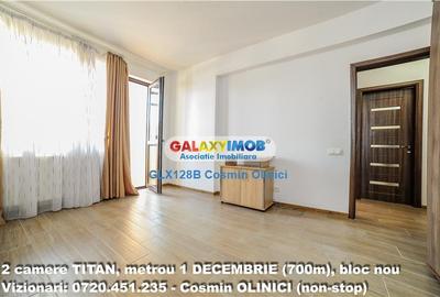 INCHIRIERE 2 camere TITAN, parcare,metrou 1 DECEMBRIE (700m), bloc nou - 6