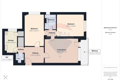 Apartament cu 3 camere în zona – 1 Mai / Domenii - 13