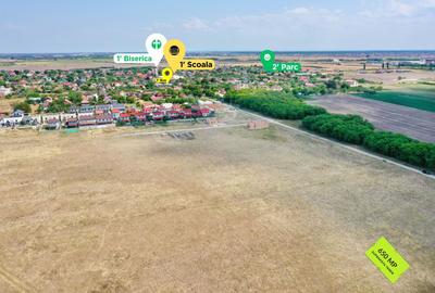 Teren Construcții intravilan de 650 mp, în Covaci