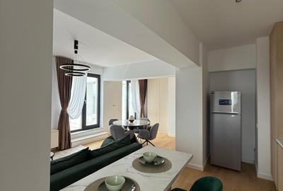 Apartament 2  Camere, 2 bai, mobilat by Delta Studio si 2 terase  13mp+23 mp - 8