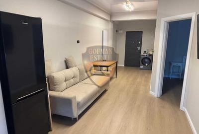 Apartament cu 2 camere semidecomandat, mobilat în Nord