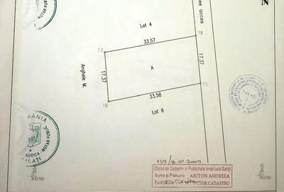 Loturi teren 590 mp - Vanatori, jud Galati,  43 mp negociabil - 9