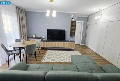 Apartament cu 2 camere semidecomandat, mobilat în Florești