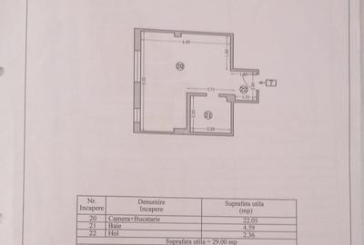 Studio cochet -  Mamaia Nord - Restaurant Sunset -  150 m de plaja - 68000 Euro - 34